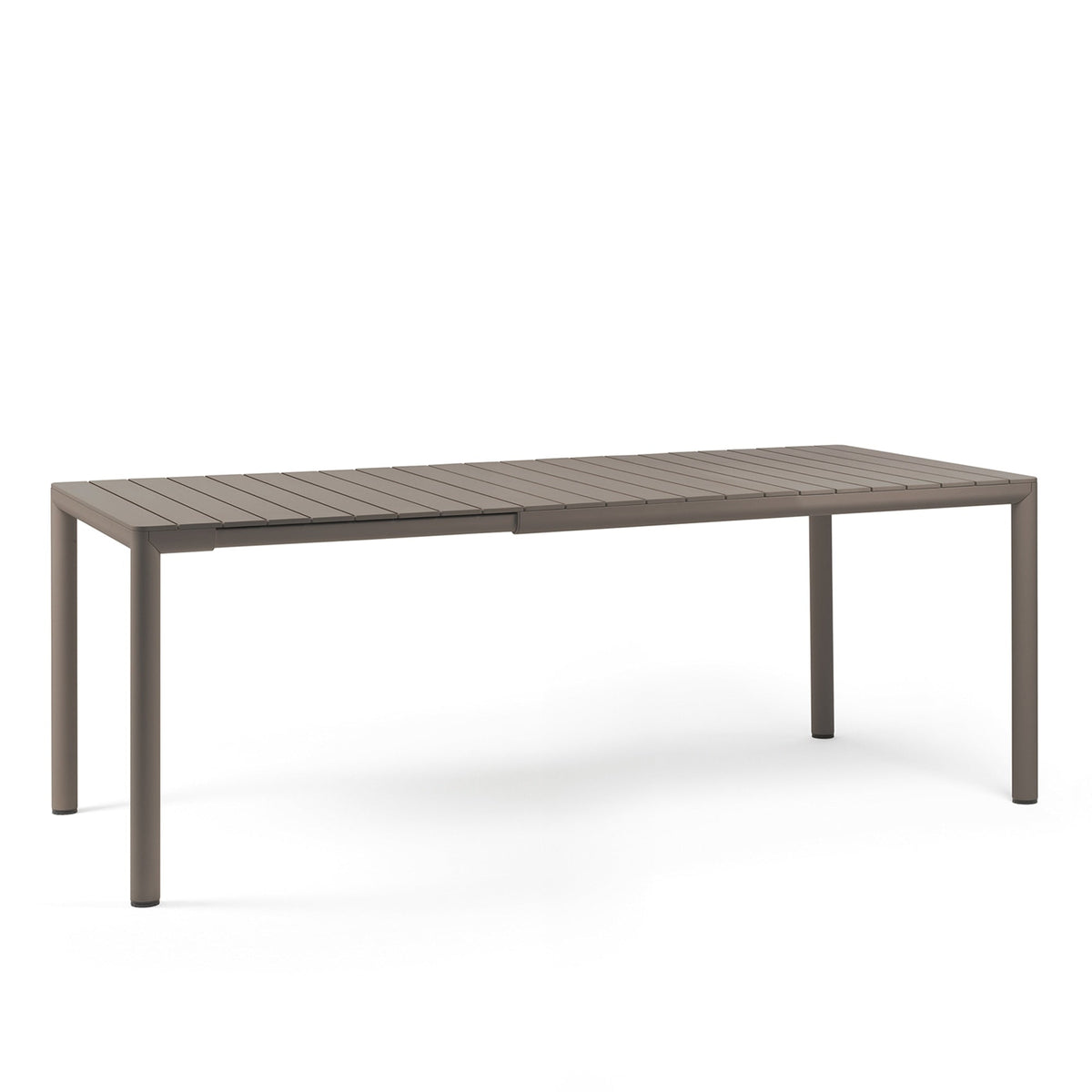 Set de comedor Tevere con sillones Tiberina Nardi – Mesa Tevere 147/211, topo