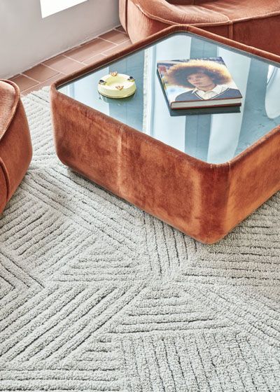 Alfombra de Lana Lavable Woolable Almond Valley L - #pino_y_jacaranda#