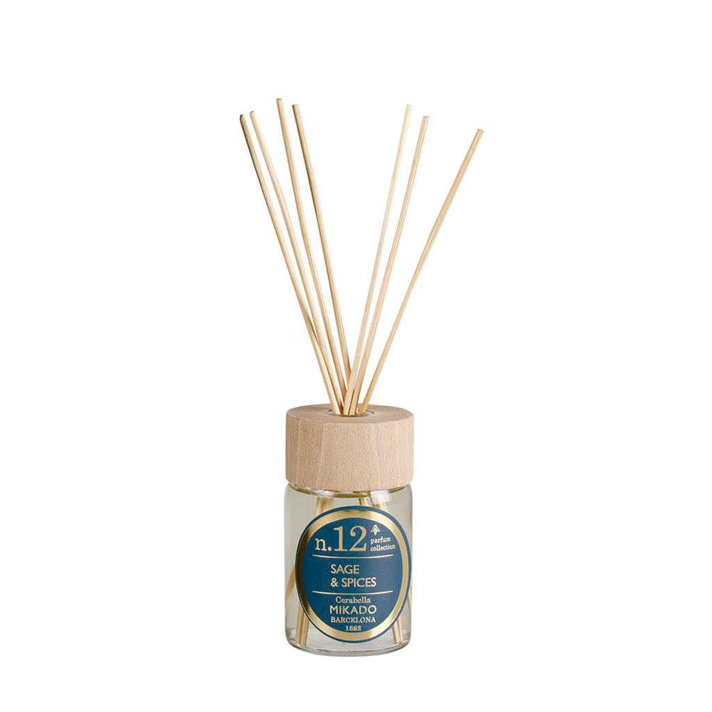Ambientador en Sticks Cerabella Mikado 100 ml Sage & Spices - #pino_y_jacaranda#