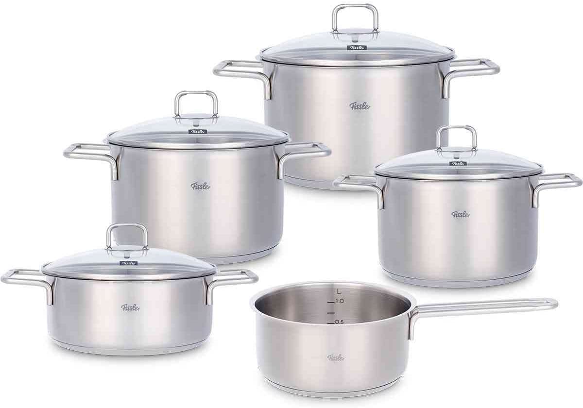 Batería de cocina 5 piezas Hamburg Fissler - #pino_y_jacaranda#