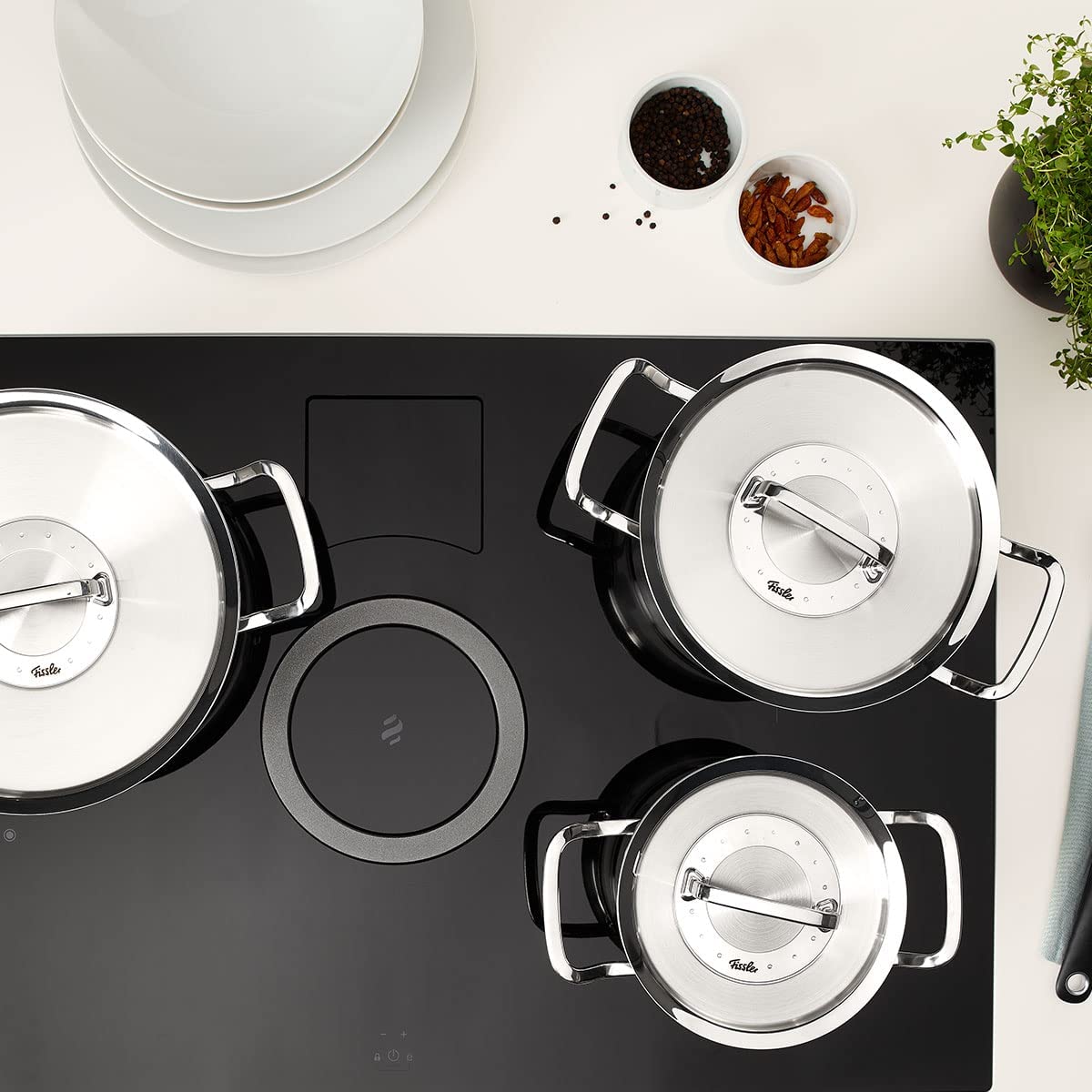 Batería de cocina 5 piezas Original Profi Collection® Fissler - #pino_y_jacaranda#