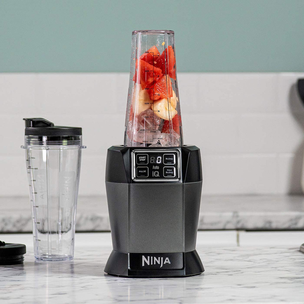 Batidora de vaso individual Ninja con Auto-iQ (1000W) BN495EU - #pino_y_jacaranda#