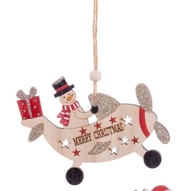 Colgante Navideño Merry Christmas - #pino_y_jacaranda#