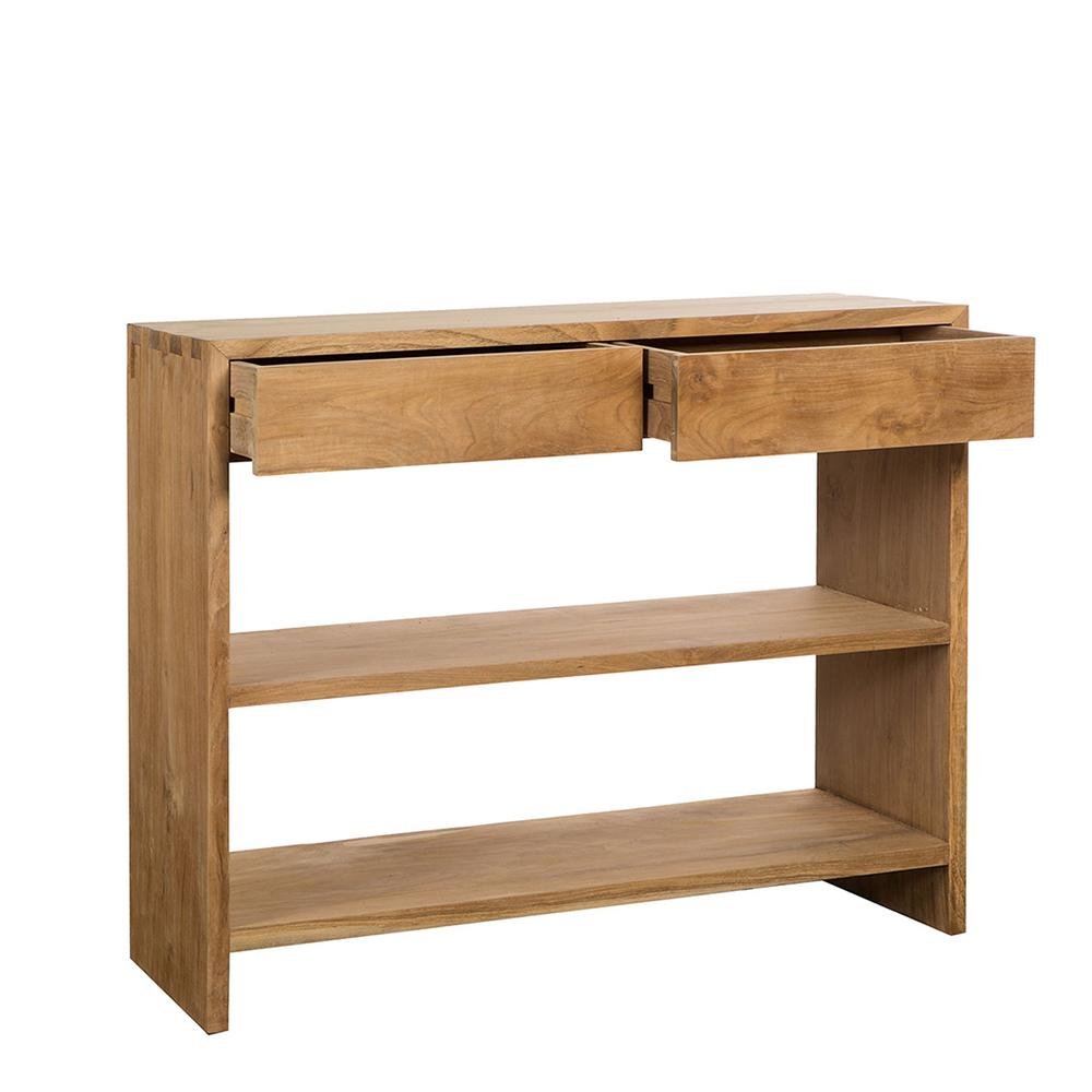 Consola de Teca Tarbes 110 cm - #pino_y_jacaranda#