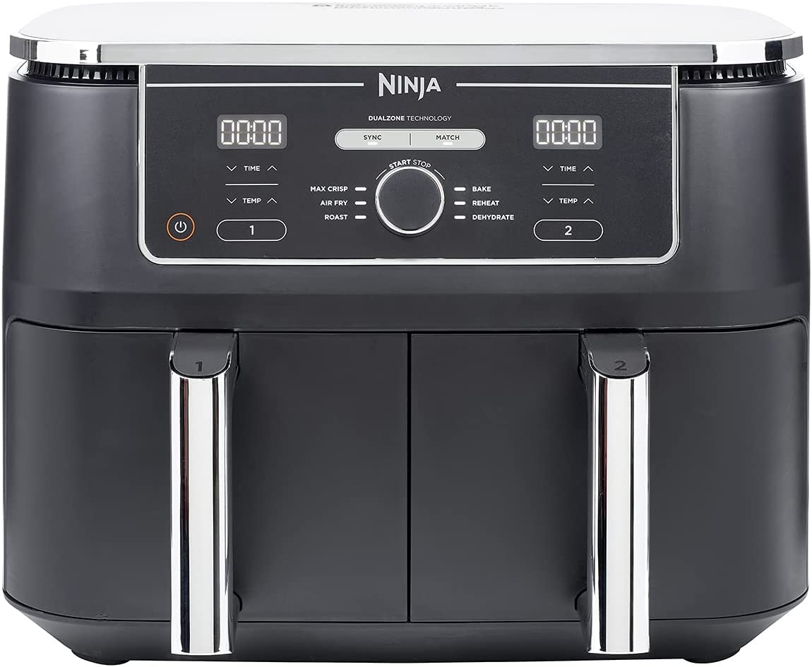 Freidora de aire 6 en 1 con compartimento doble Ninja Foodi MAX Dual Zone (9,5 L) AF400EU - #pino_y_jacaranda#