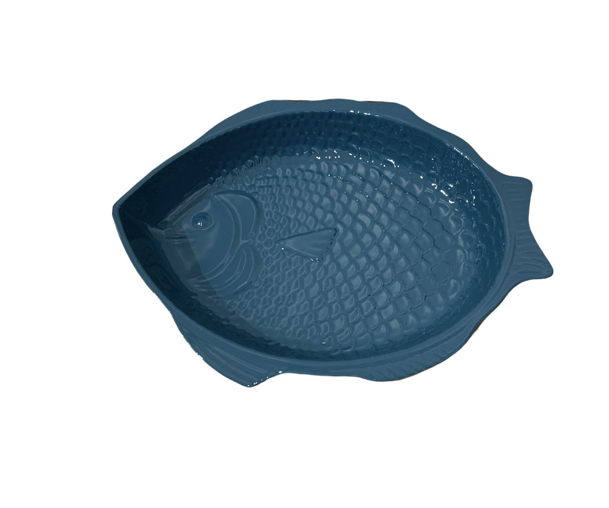 Fuente Blue Fish - #pino_y_jacaranda#