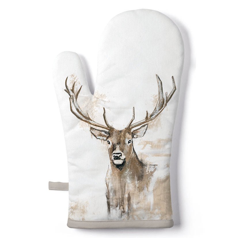Guantes Manoplas de Horno de Ciervo - #pino_y_jacaranda#