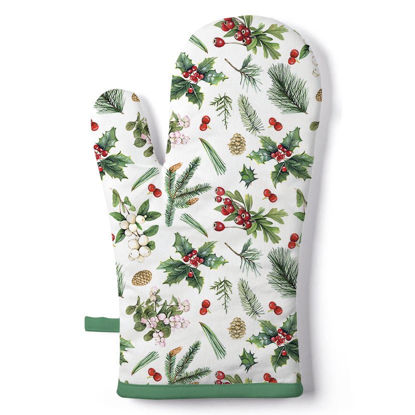 Guantes Manoplas Muerdago - #pino_y_jacaranda#