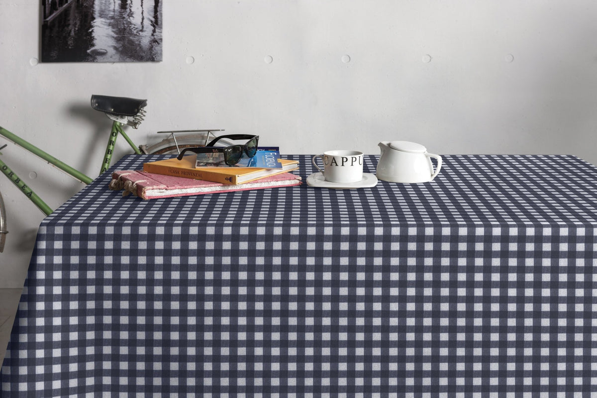 Mantel Antimanchas de Resina Uzziel Azul - #pino_y_jacaranda#