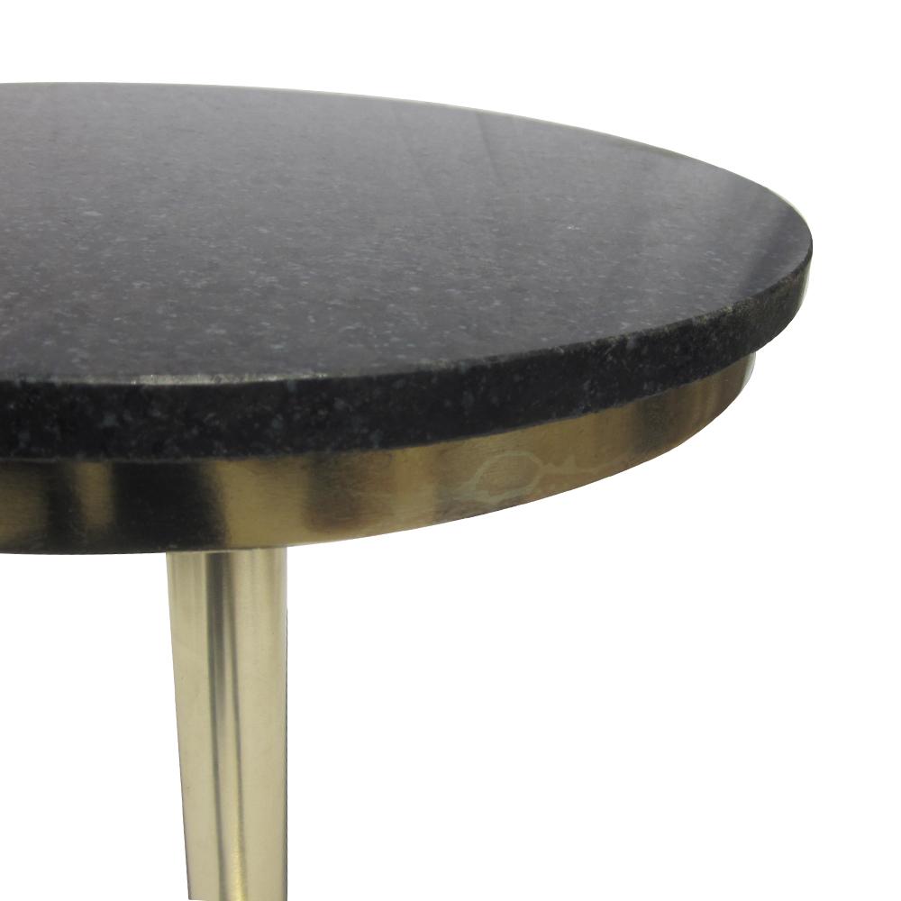 Mesa Auxiliar Black Marble - #pino_y_jacaranda#