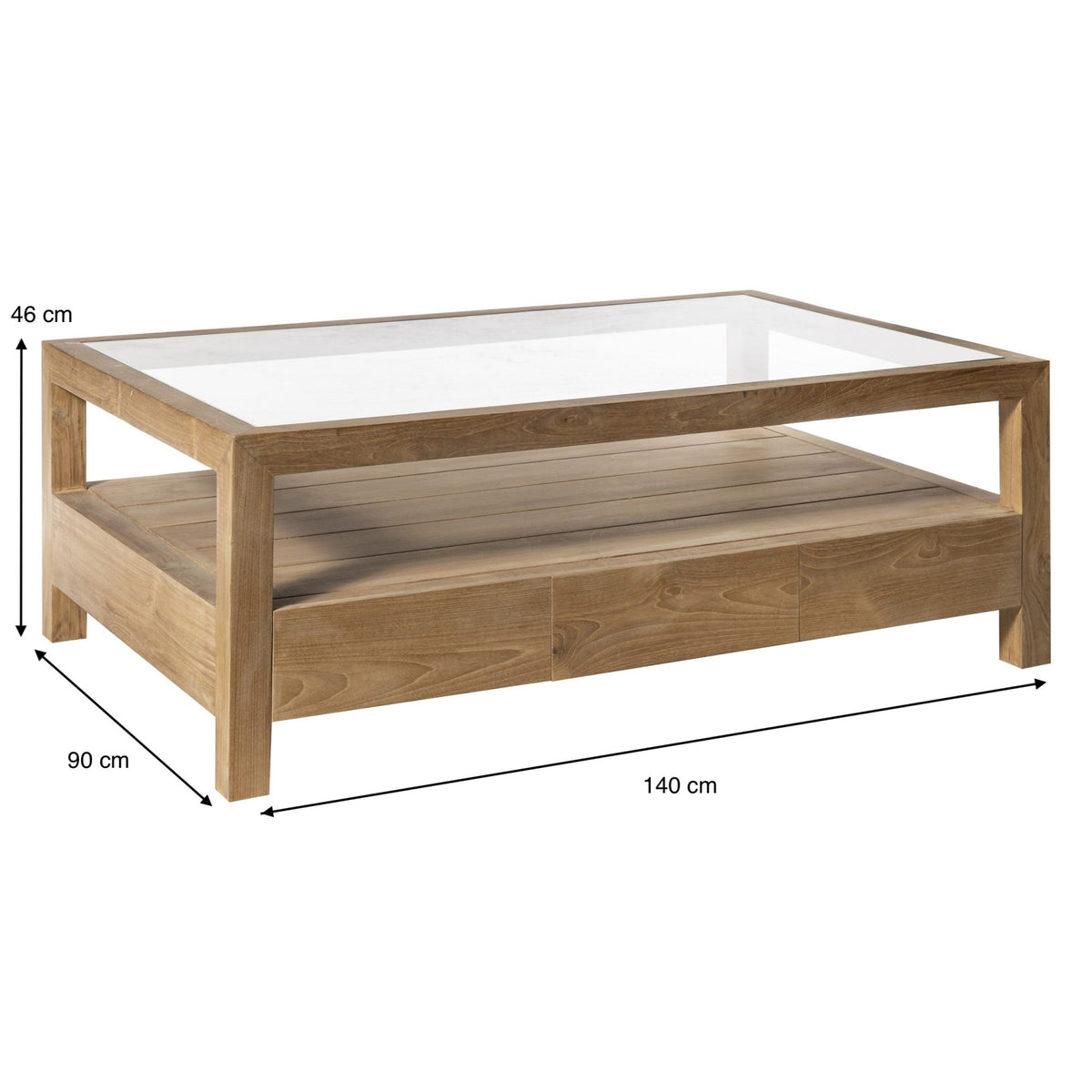 Mesa de Centro Saona - #pino_y_jacaranda#