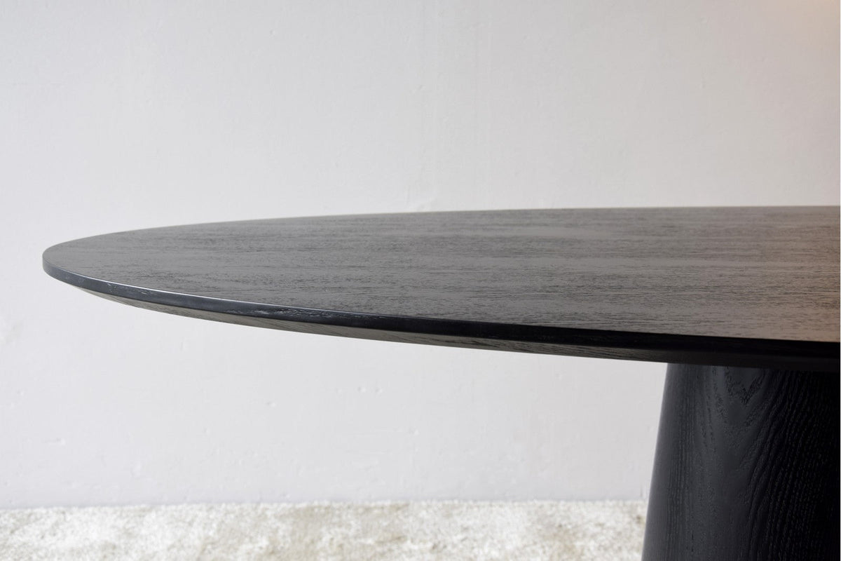 Mesa de Comedor Ovalada Chelva - #pino_y_jacaranda#