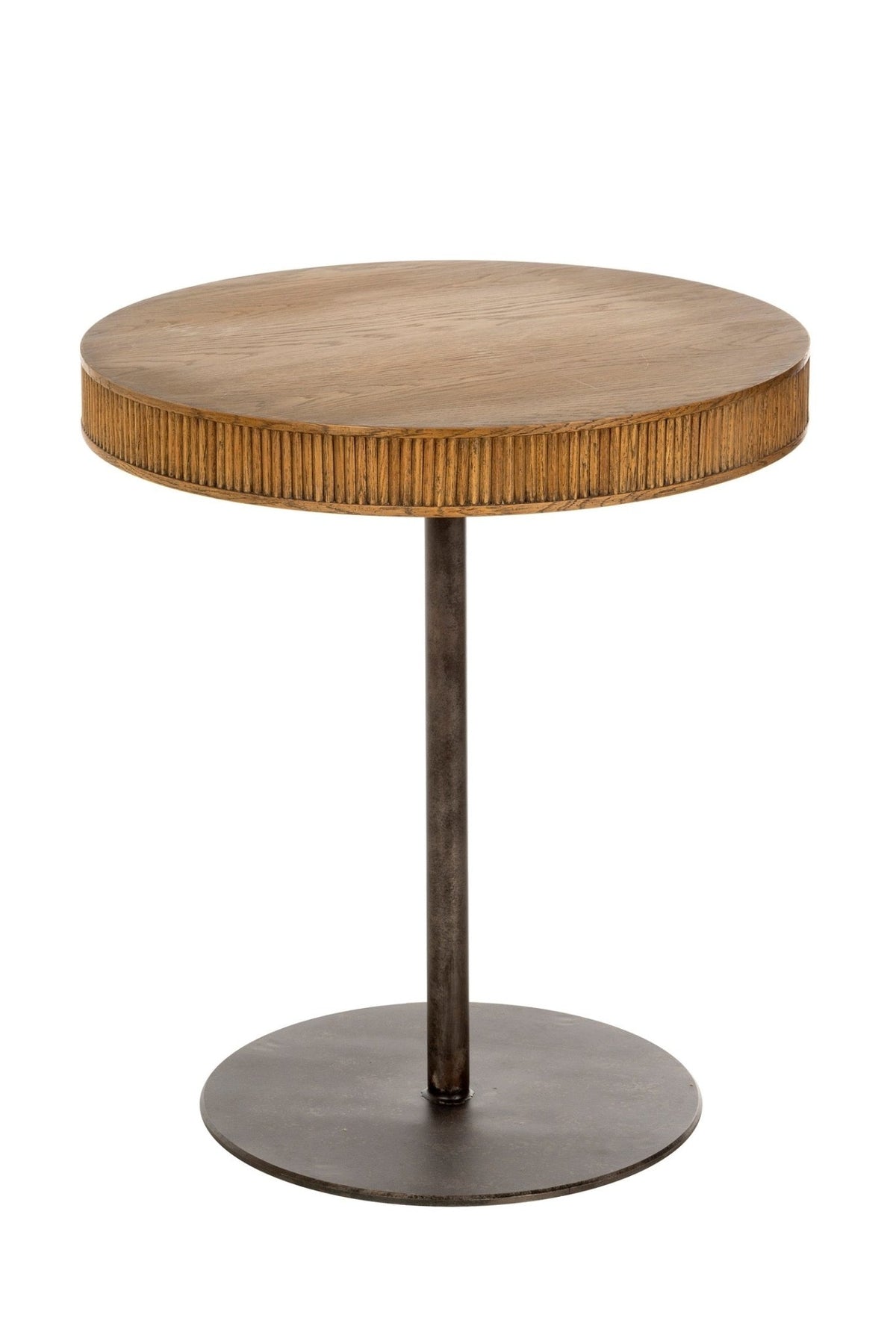 Mesa de Comedor Redonda Daemon - #pino_y_jacaranda#
