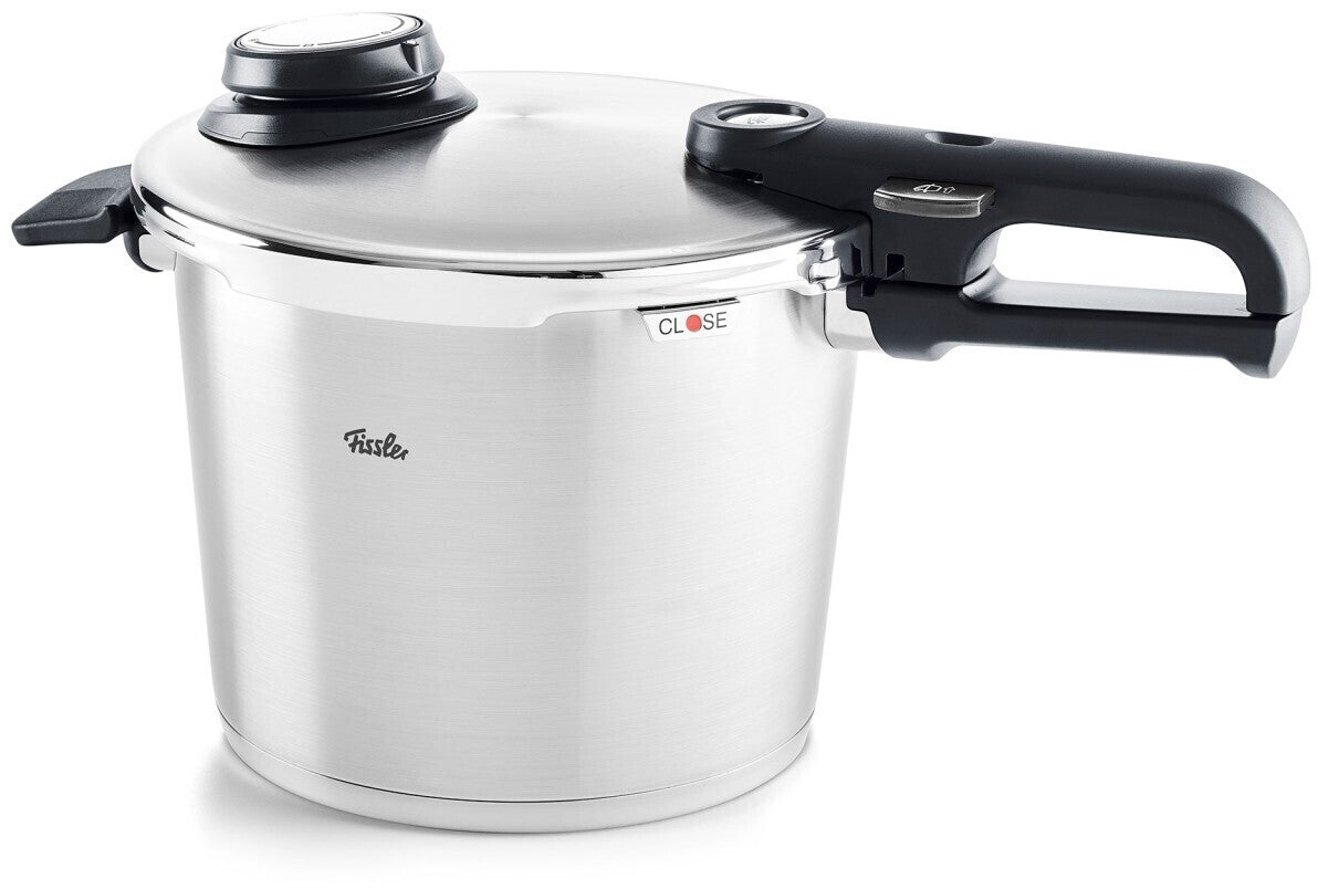 Olla a Presión 6L + Cestillo 22 cm + Trípode Vitavit® Premium Fissler - #pino_y_jacaranda#