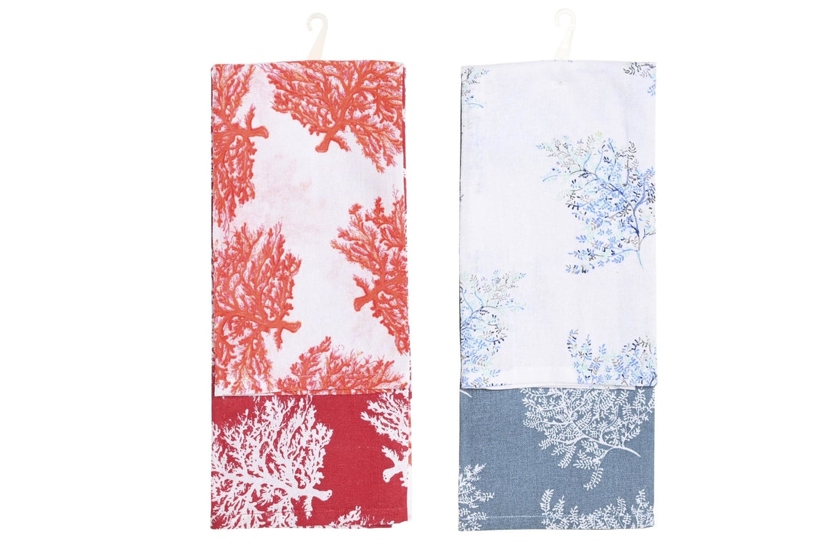 Paños Coral Flower - #pino_y_jacaranda#