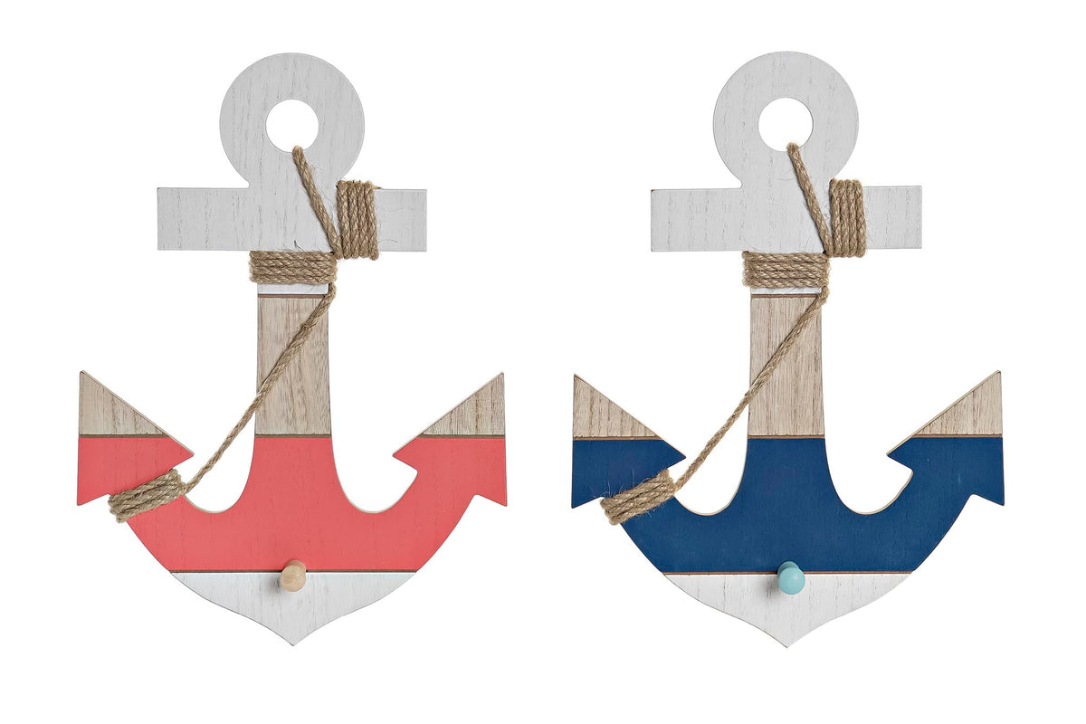 Perchero de Pared Anchor - #pino_y_jacaranda#