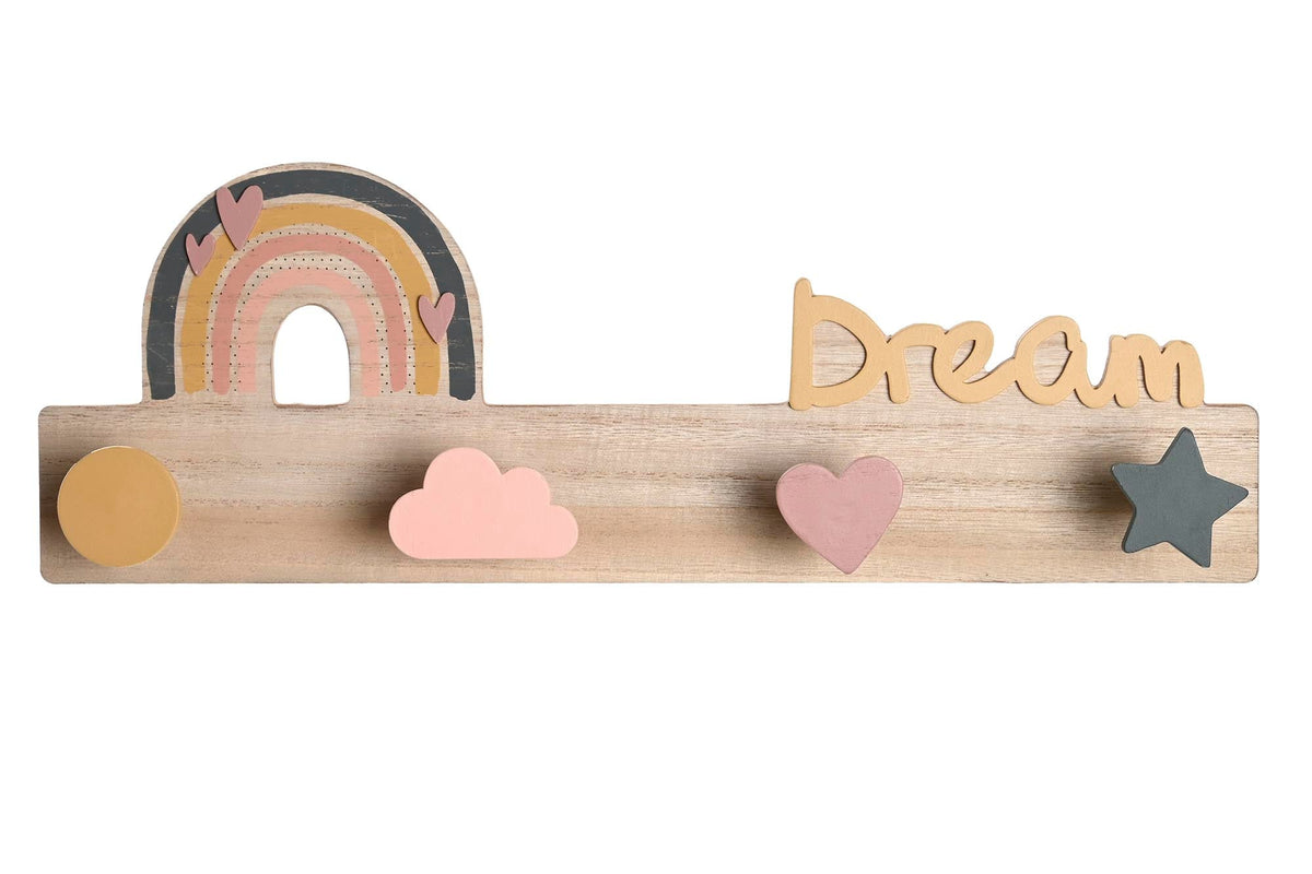Perchero de Pared Dream - #pino_y_jacaranda#