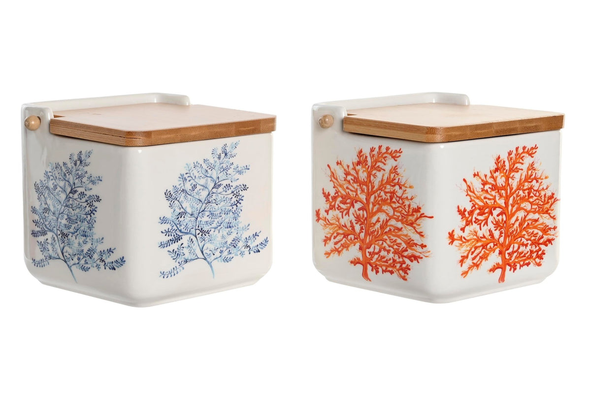 Salero Coral - #pino_y_jacaranda#