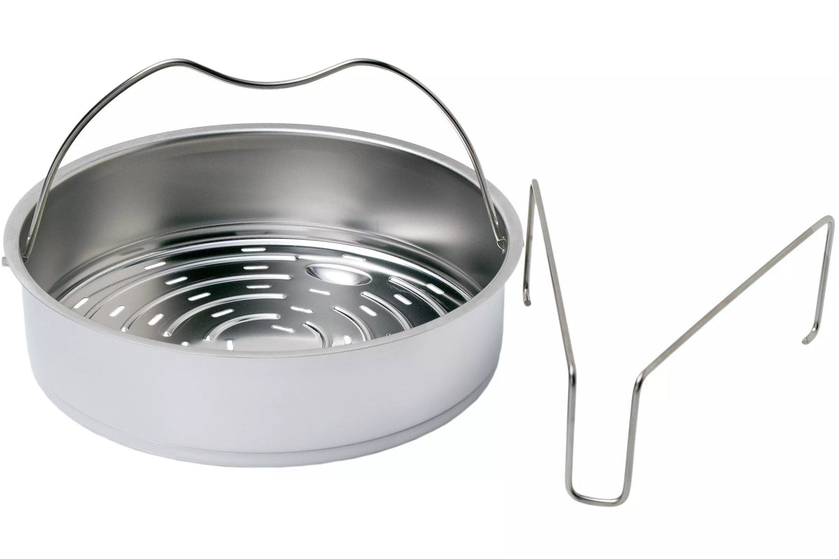 Set de Ollas a Presión Fissler Vitavit® Premium 4,5L + 2,5L, Cestillo + Trípode - #pino_y_jacaranda#