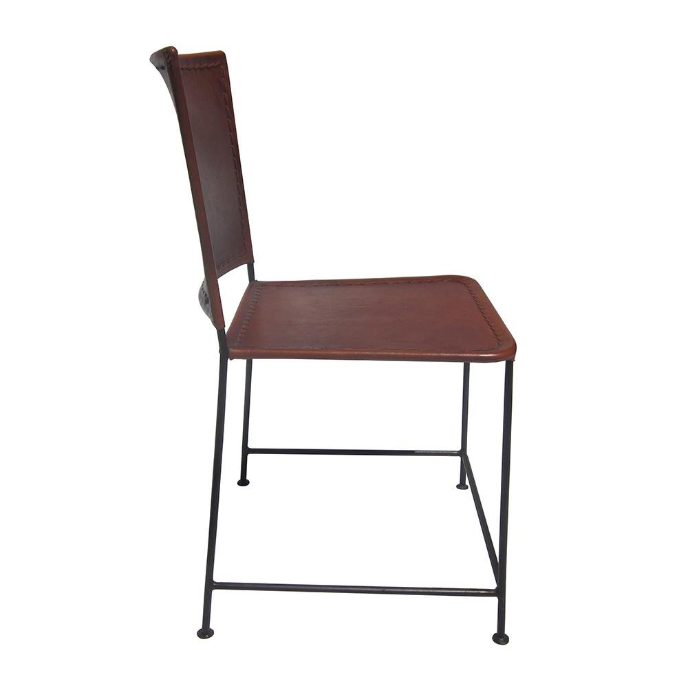 Silla de Piel Santa Bárbara - #pino_y_jacaranda#