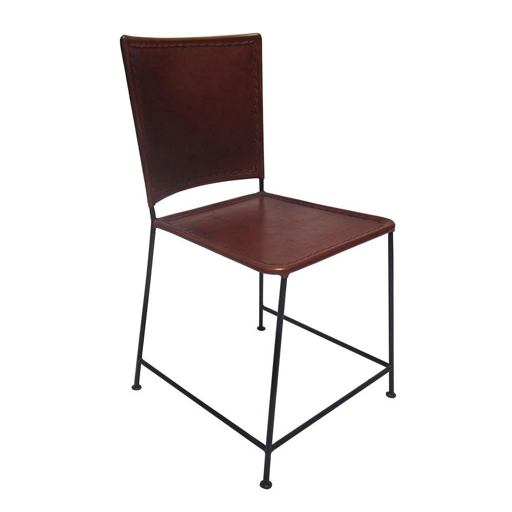 Silla de Piel Santa Bárbara - #pino_y_jacaranda#