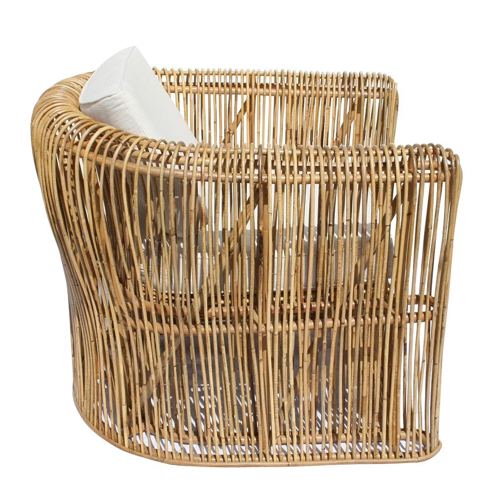 Sillón de Ratán Andala - #pino_y_jacaranda#