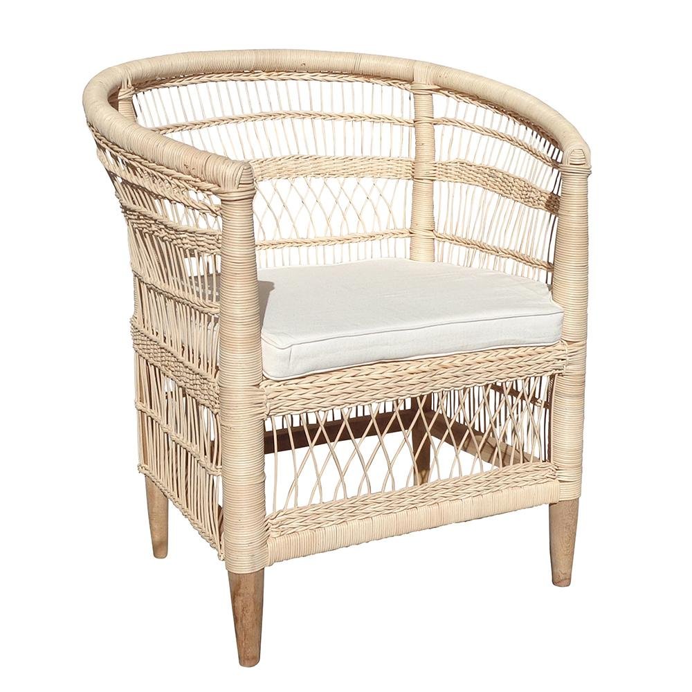 Sillón de Ratán Majaro - #pino_y_jacaranda#