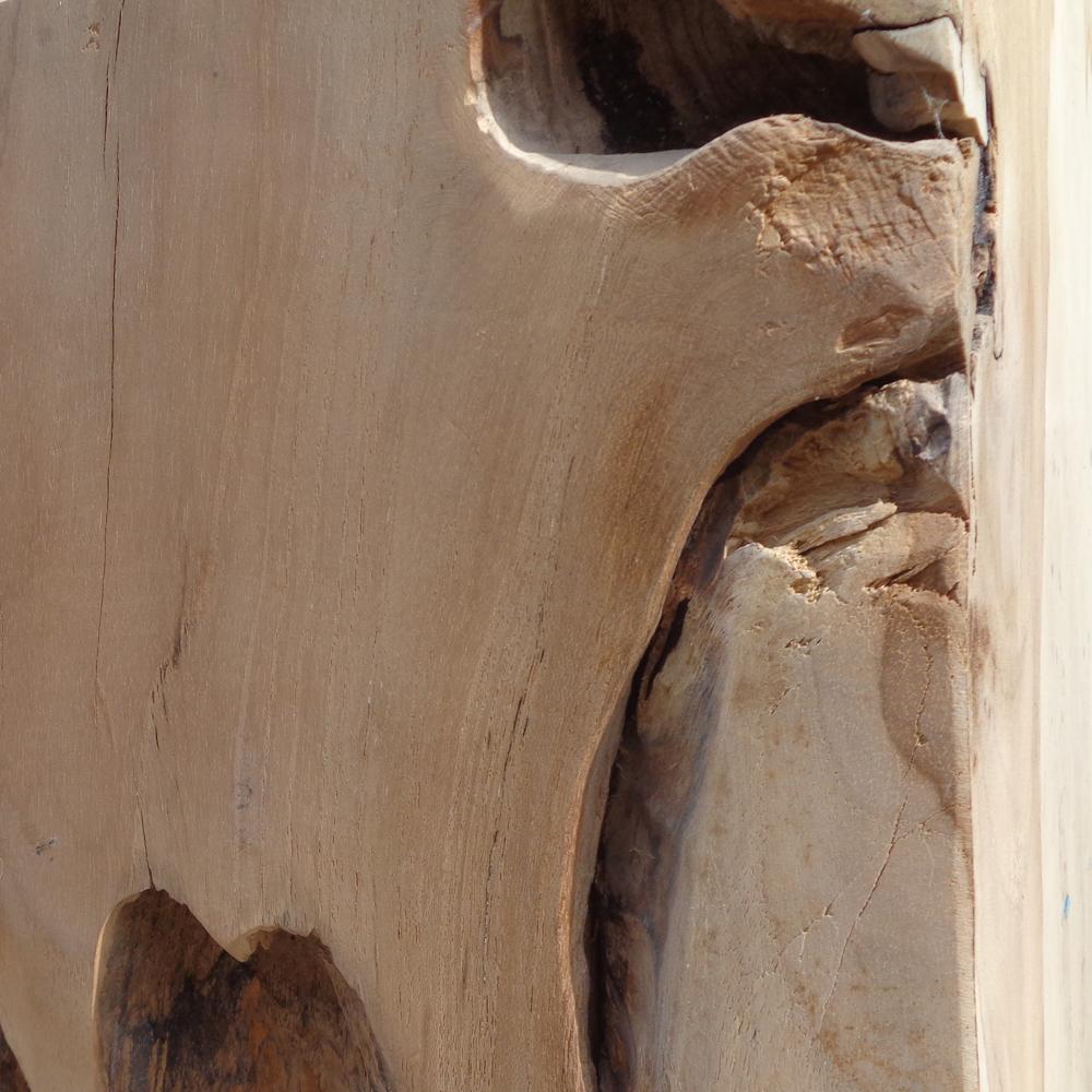 Taburete Erosion Stool Square - #pino_y_jacaranda#