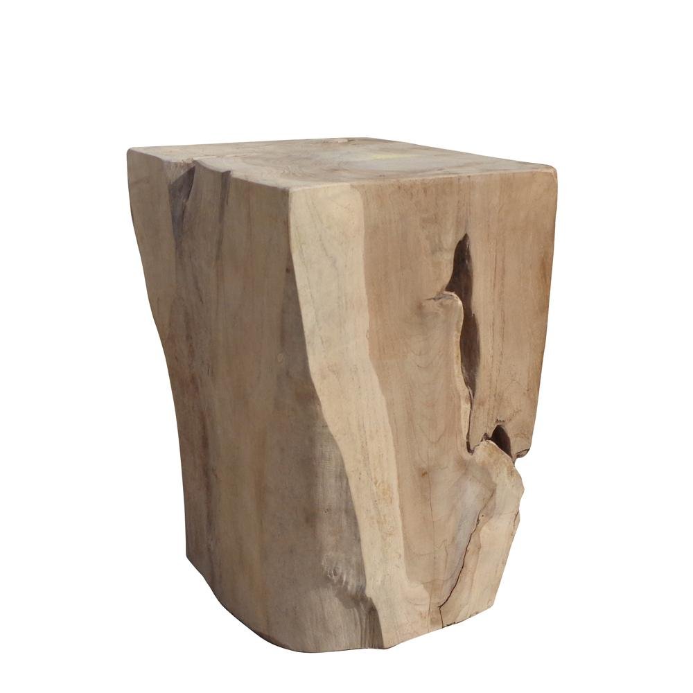 Taburete Erosion Stool Square - #pino_y_jacaranda#