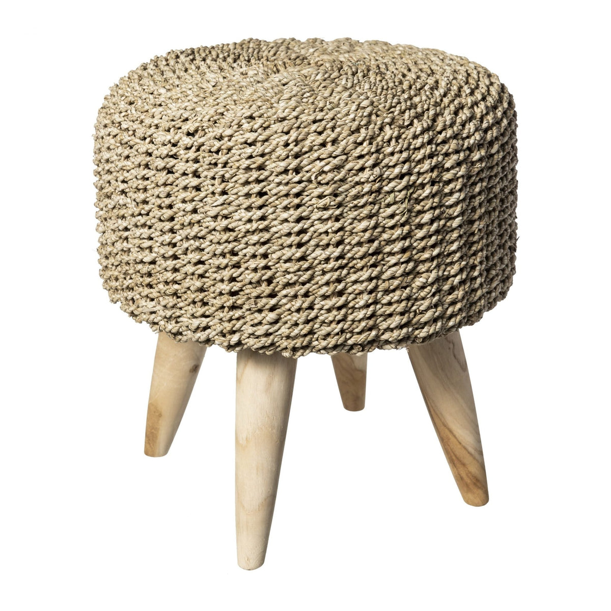Taburete Redondo Jaya - #pino_y_jacaranda#
