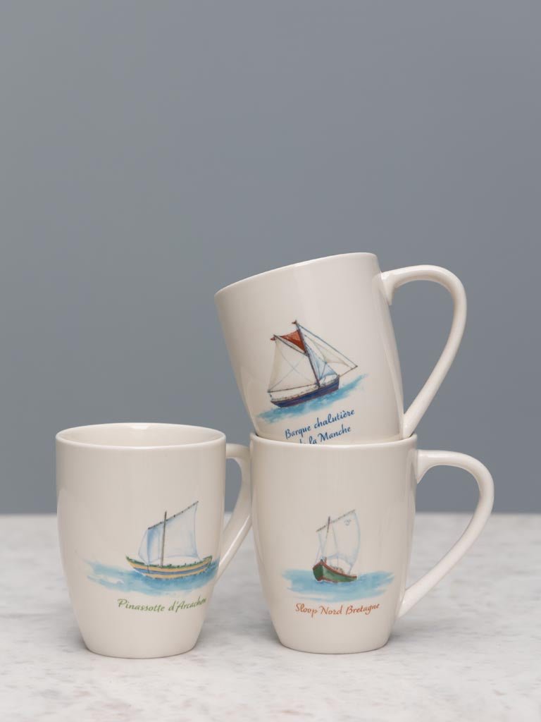 Tazas Francesas La Mer - #pino_y_jacaranda#