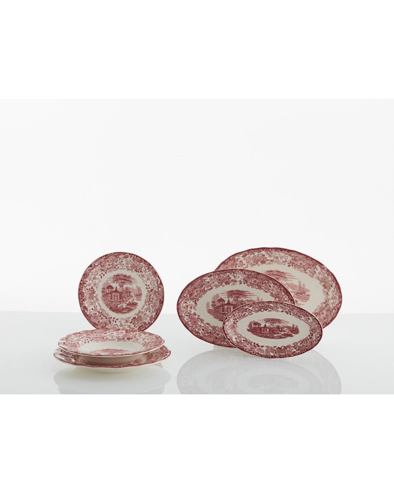 Vajilla La Cartuja de Sevilla Colección 202 Rosa - #pino_y_jacaranda#