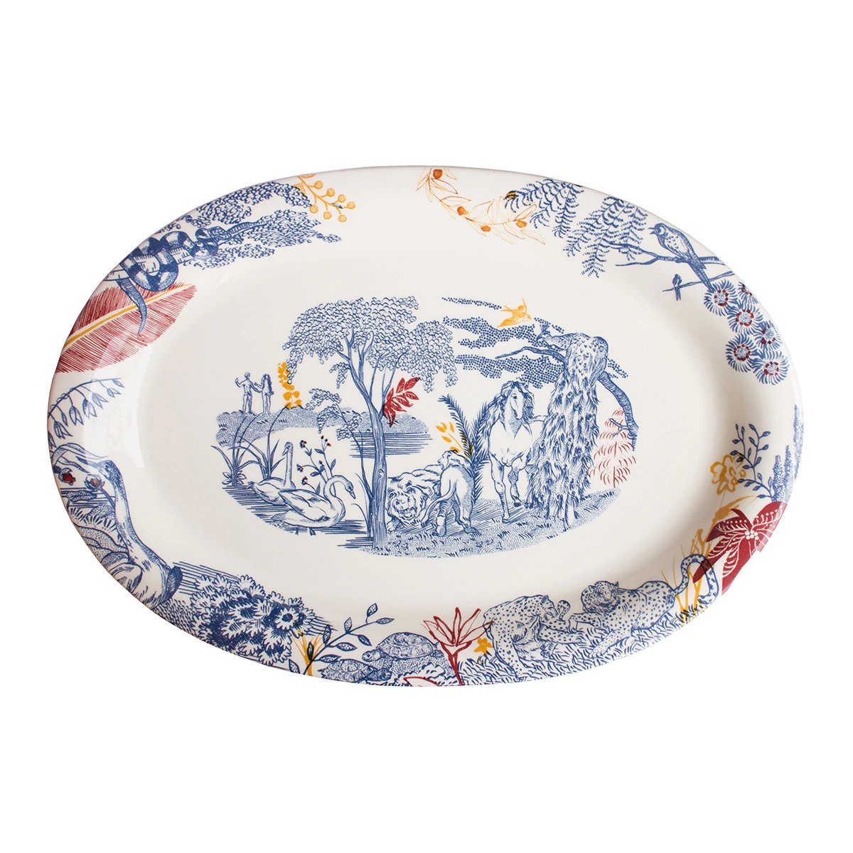 Vajilla La Cartuja de Sevilla Colección Eden - #pino_y_jacaranda#
