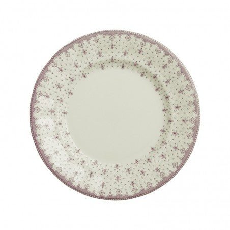 Vajilla La Cartuja de Sevilla Colección Flor de Lis Rosa - #pino_y_jacaranda#