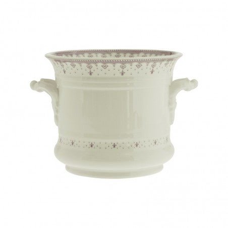 Vajilla La Cartuja de Sevilla Colección Flor de Lis Rosa - #pino_y_jacaranda#