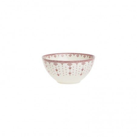 Vajilla La Cartuja de Sevilla Colección Flor de Lis Rosa - #pino_y_jacaranda#