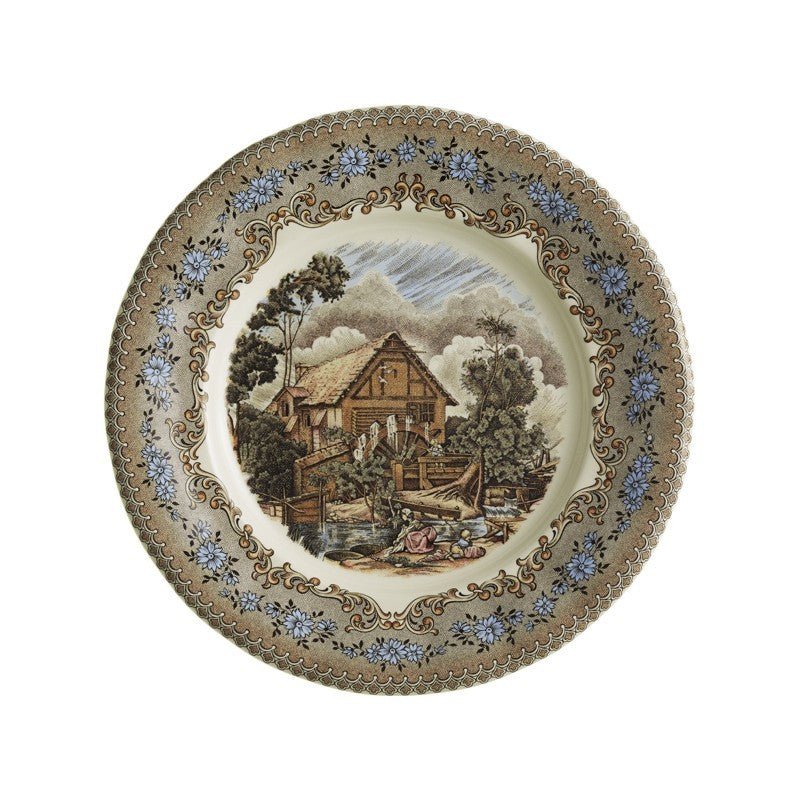 Vajilla La Cartuja de Sevilla Colección Viejo Molino 42 Piezas - #pino_y_jacaranda#
