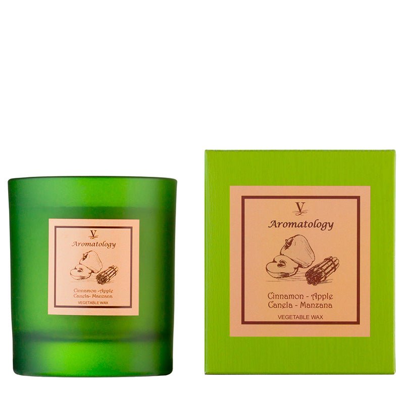 Vela Aromatology Canela Manzana 190 gr. - #pino_y_jacaranda#