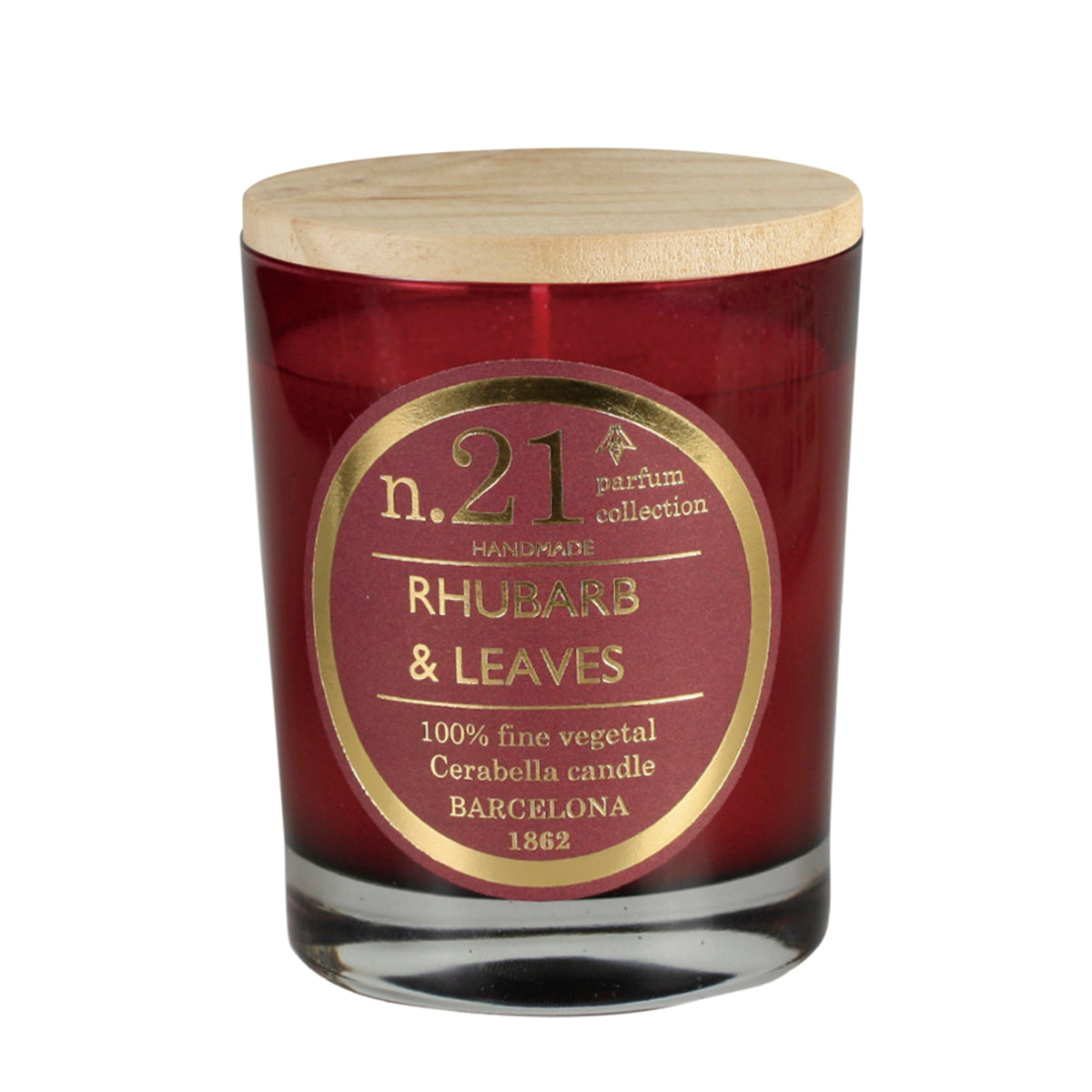Vela Cerabella Aroma Rhubarb & Leaves - #pino_y_jacaranda#
