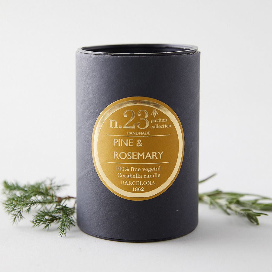 Vela Cerabella Numbers Pine & Rosemary Nº 23 - #pino_y_jacaranda#