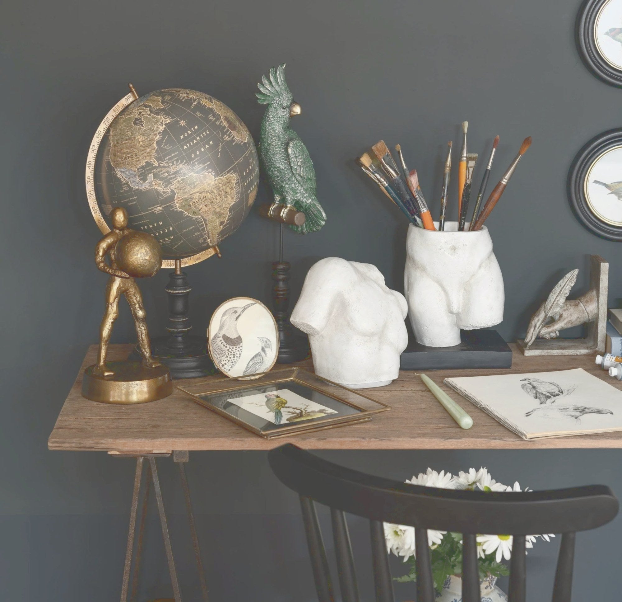 Globos Terráqueos – Pino & Jacaranda