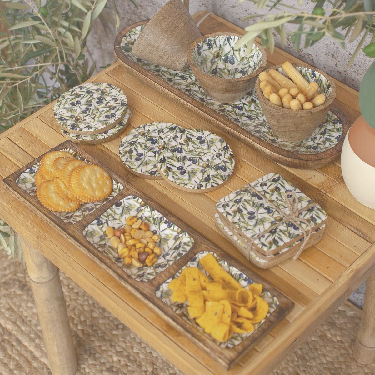 Posavasos – Pino & Jacaranda