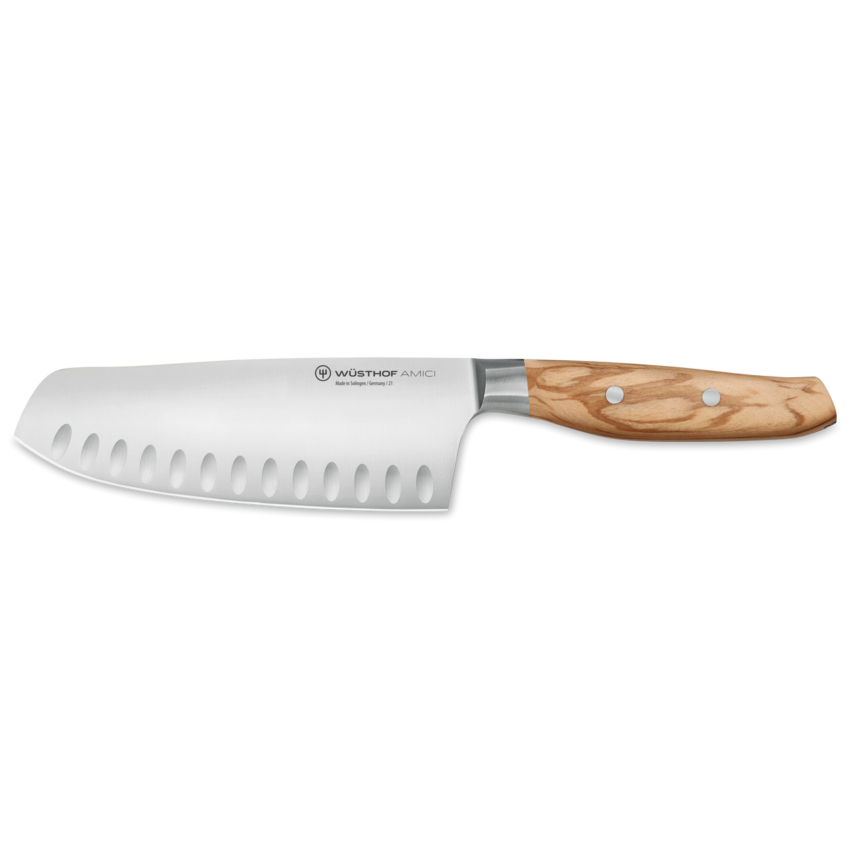Cuchillo rotoku alveolado Wüsthof Amici 17 cm