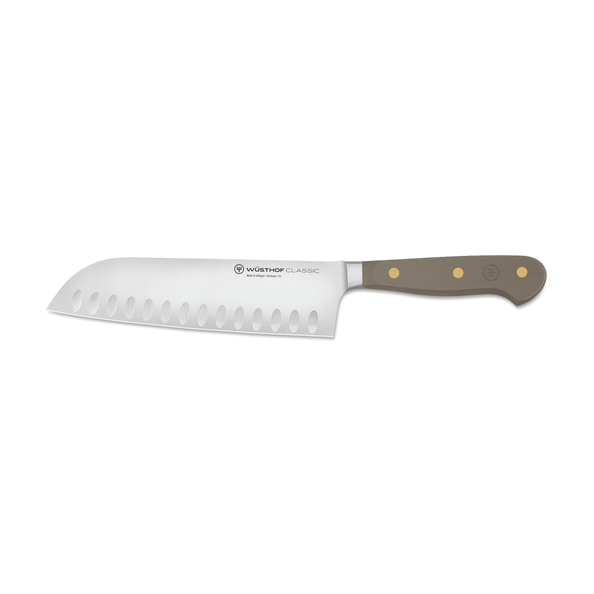 Santoku alveolado Wüsthof Classic Colour 17 cm