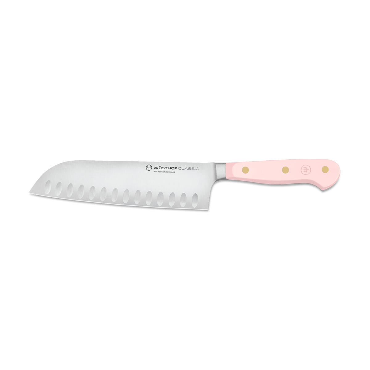 Santoku alveolado Wüsthof Classic Colour 17 cm
