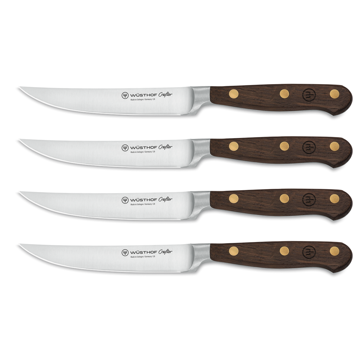 Set de 4 cuchillos chuleteros Wüsthof Crafter