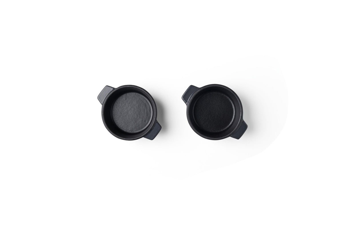 Set de 2 minicacerolas con tapa Woll Iron 10 cm