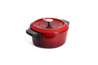 Olla de hierro fundido Woll Iron rojo chili