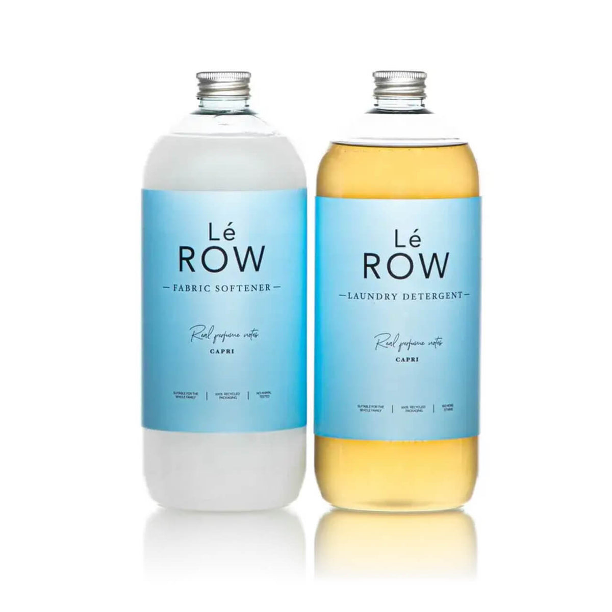 Set Capri Lé Row, detergente y suavizante 2x1000ml