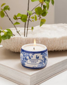 Set de 3 Velas Aromáticas Gold & Blue de Castelbel - Portus Cale Collection - #pino_y_jacaranda#